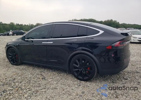 2017 Tesla Model X z USA, uszkodzony, nr VIN 5YJXCBE48HF052809